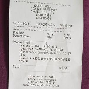 🌺Proof of shipment 🌺